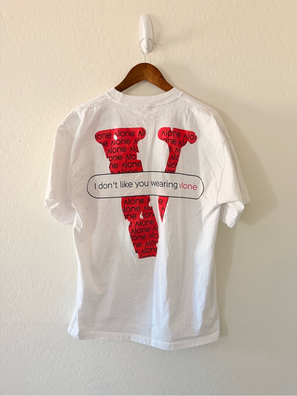 Vlone Limited Edition Graphic T-Shirt Men’s Large White Streetwear Tee